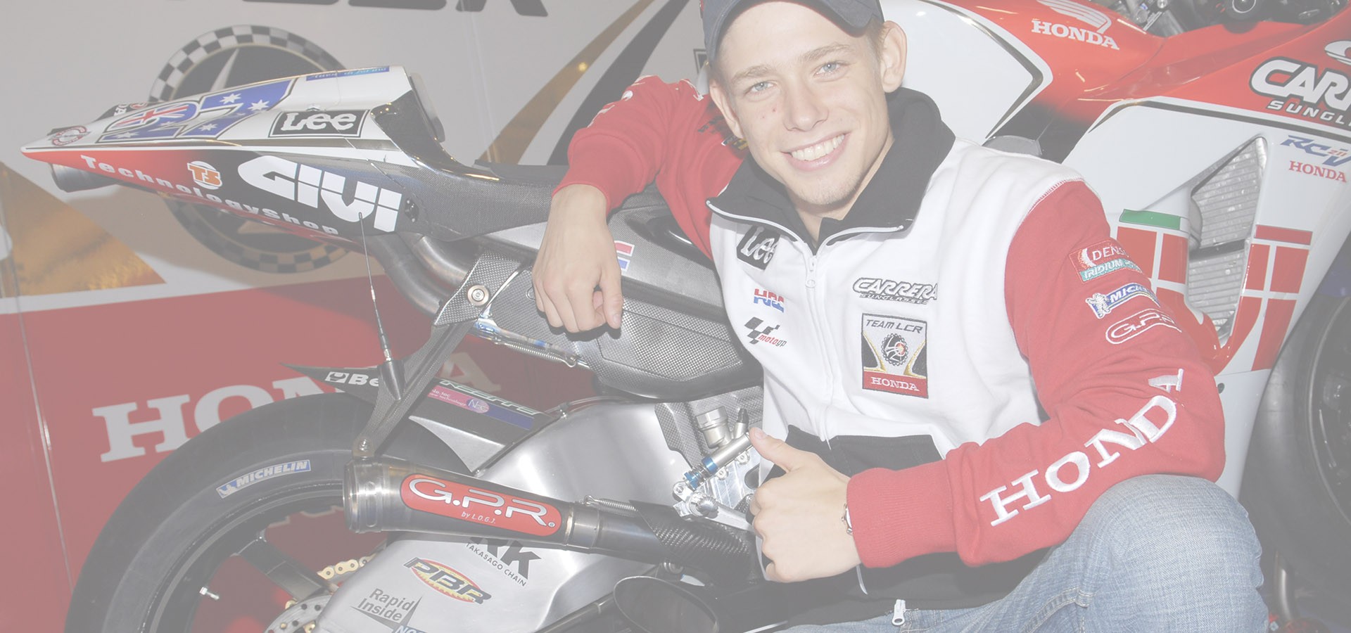 <B>CASEY STONER</B><BR> CAMPEONATO DE MOTOGP<BR>EQUIPA HONDA LCR 2006