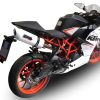 Escape compatível com Ktm Rc 390 2015-2016, Albus Ceramic, Escape legal, homologado, silenciador com db killer removível e tubo de ligação específico 