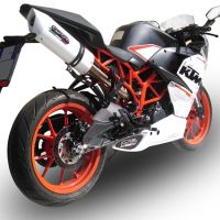 Escape compatível com Ktm Rc 390 2015-2016, Albus Ceramic, Escape legal, homologado, silenciador com db killer removível e tubo de ligação específico 