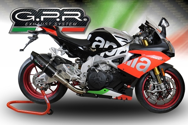 Escape compatível com Aprilia Rsv4 1000 2017-2020, Furore Evo4 Nero, Escape legal, homologado, silenciador com catalisador, db killer removível e tubo de ligação específico 