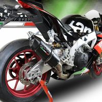 Escape compatível com Aprilia Rsv4 1100 Racing Factory 2019-2020, Furore Evo4 Nero, Escape legal, homologado, silenciador com catalisador, db killer removível e tubo de ligação específico 