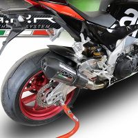 Escape compatível com Aprilia Rsv4 1100 Racing Factory 2019-2020, GP Evo4 Poppy, Escape legal, homologado, silenciador com catalisador, db killer removível e tubo de ligação específico 