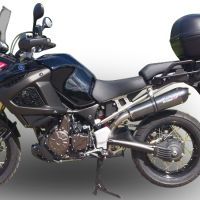 Escape compatível com Yamaha Xt 1200 Z Supertenere 2017-2020, GP Evo4 Poppy, Escape legal, homologado, silenciador com db killer removível e tubo de ligação específico 