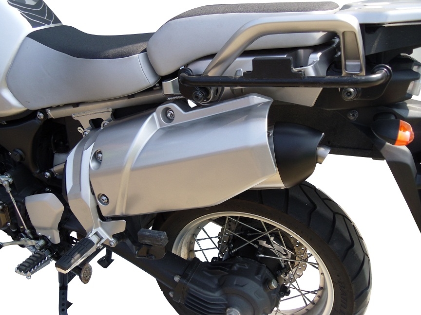 Escape compatível com Yamaha Xt 1200 Z Supertenere 2010-2016, Gpe Ann. titanium, Escape legal, homologado, silenciador com db killer removível e tubo de ligação específico 