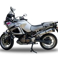 Escape compatível com Yamaha Xt 1200 Z Supertenere 2010-2016, Gpe Ann. titanium, Escape legal, homologado, silenciador com db killer removível e tubo de ligação específico 