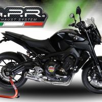 Escape compatível com Yamaha Tracer 900 GT 2018-2020, M3 Inox , Sistema homologado com catalisador linha completa, silencioso mais coletor 