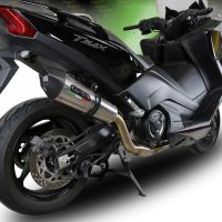 Escape compatível com Yamaha T-Max 530 2017-2021, GP Evo4 Titanium, Sistema homologado com catalisador linha completa, silencioso mais coletor 