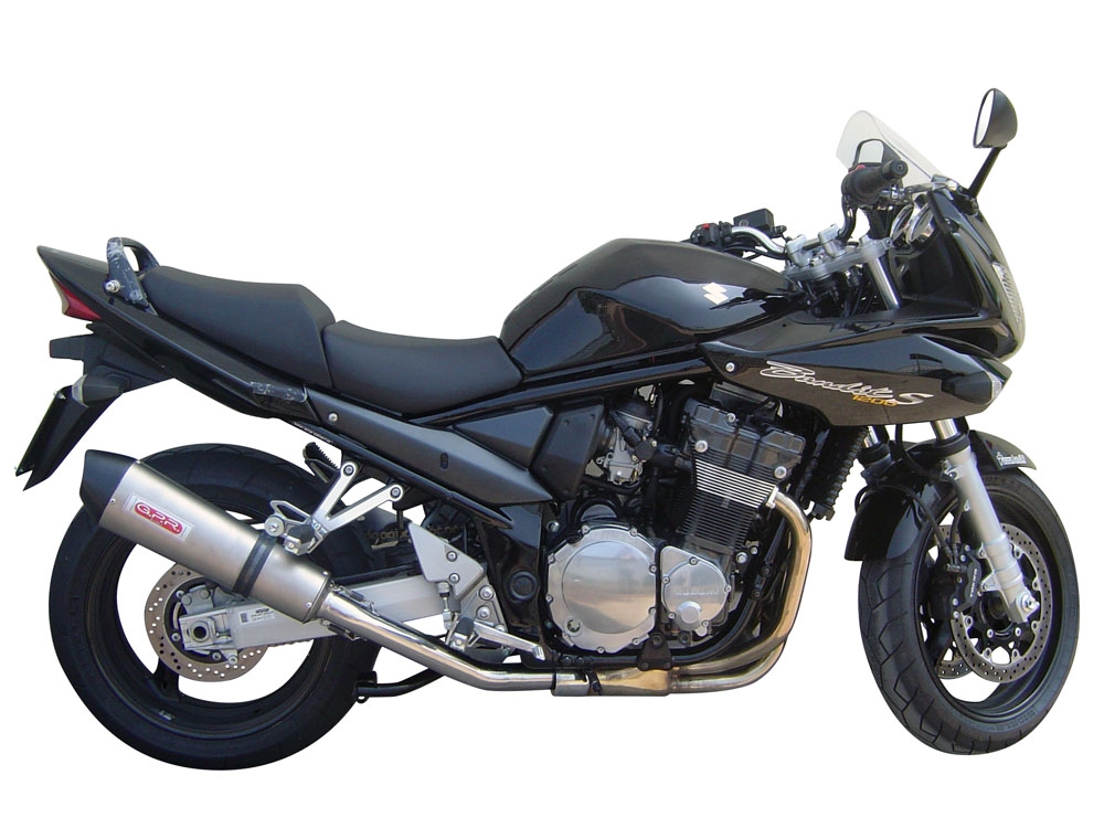 Escape compatível com Suzuki Gsf 1200 Bandit - S 2005-2006, Gpe Ann. titanium, Escape legal, homologado, silenciador com db killer removível e tubo de ligação específico 