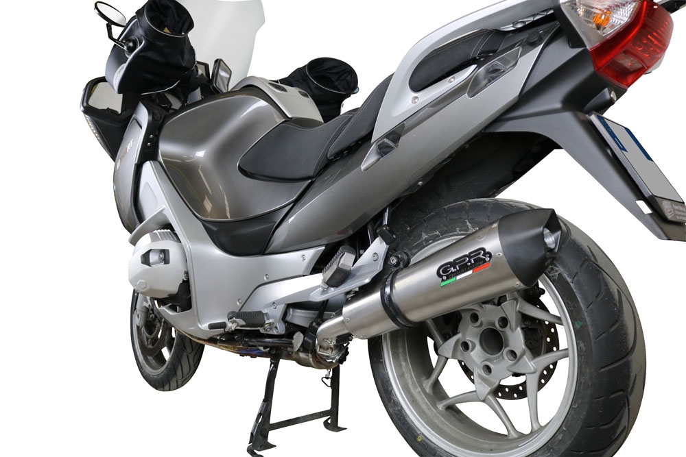 Escape compatível com Bmw R 1200 Rt 2009-2013, Gpe Ann. titanium, Escape legal, homologado, silenciador com db killer removível e tubo de ligação específico 