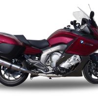 Escape compatível com Bmw K 1600 Gt 2017-2021, GP Evo4 Titanium, Par de silenciosos de escape homologadas, com db killer removível e tubos de ligação específicos 