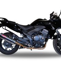 Escape compatível com Honda Cbf 1000 - ST 2010-2016, Trioval, Escape legal, homologado, silenciador com db killer removível e tubo de ligação específico 