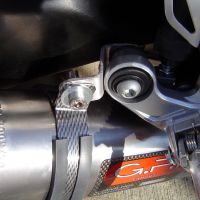 Escape compatível com Honda Cbr 1000 Rr 2008-2011, Gpe Ann. titanium, Sistema racing Silencioso com tubo de ligação 