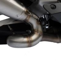 Escape compatível com Honda Cbr 1000 Rr 2008-2011, Gpe Ann. titanium, Sistema racing Silencioso com tubo de ligação 