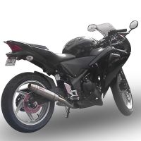 Escape compatível com Honda Cbr 250 R 2010-2014, Deeptone Inox, Escape legal, homologado, silenciador com db killer removível e tubo de ligação específico 