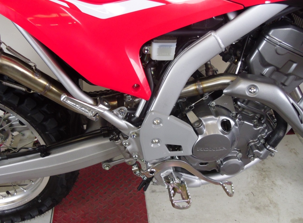 Escape compatível com Honda Crf 250 M 2013-2016, Satinox, Sistema homologado com catalisador linha completa, silencioso mais coletor 