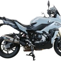 Escape compatível com Bmw S 1000 XR -M 2020-2025, GP Evo4 Titanium, Escape legal, homologado, silenciador com db killer removível e tubo de ligação específico 