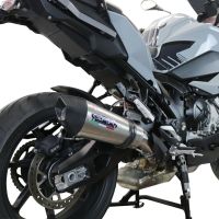 Escape compatível com Bmw S 1000 XR -M 2020-2025, GP Evo4 Titanium, Escape legal, homologado, silenciador com db killer removível e tubo de ligação específico 