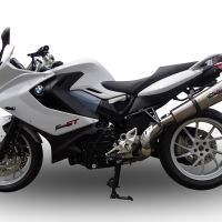 Escape compatível com Bmw F 800 Gt 2012-2016, Gpe Ann. titanium, Escape legal, homologado, silenciador com db killer removível e tubo de ligação específico 