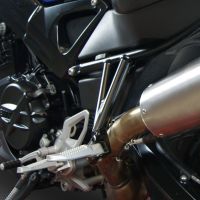 Escape compatível com Bmw F 800 R 2009-2014, Gpe Ann. titanium, Escape legal, homologado, silenciador com db killer removível e tubo de ligação específico 