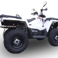 Escape compatível com Polaris Sportsman 570 Forest-TOURING 2014-2025, Deeptone Atv, Escape legal, homologado, silenciador com db killer removível e tubo de ligação específico 