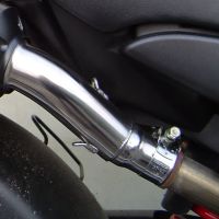 Escape compatível com Honda Hornet 900 - Cb 900 F 2002-2005, Satinox , Par de silenciosos de escape homologadas, com db killer removível e tubos de ligação específicos 