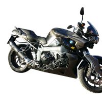 Escape compatível com Bmw K 1300 S -R 2009-2014, Furore Poppy, Escape legal, homologado, silenciador com db killer removível e tubo de ligação específico 