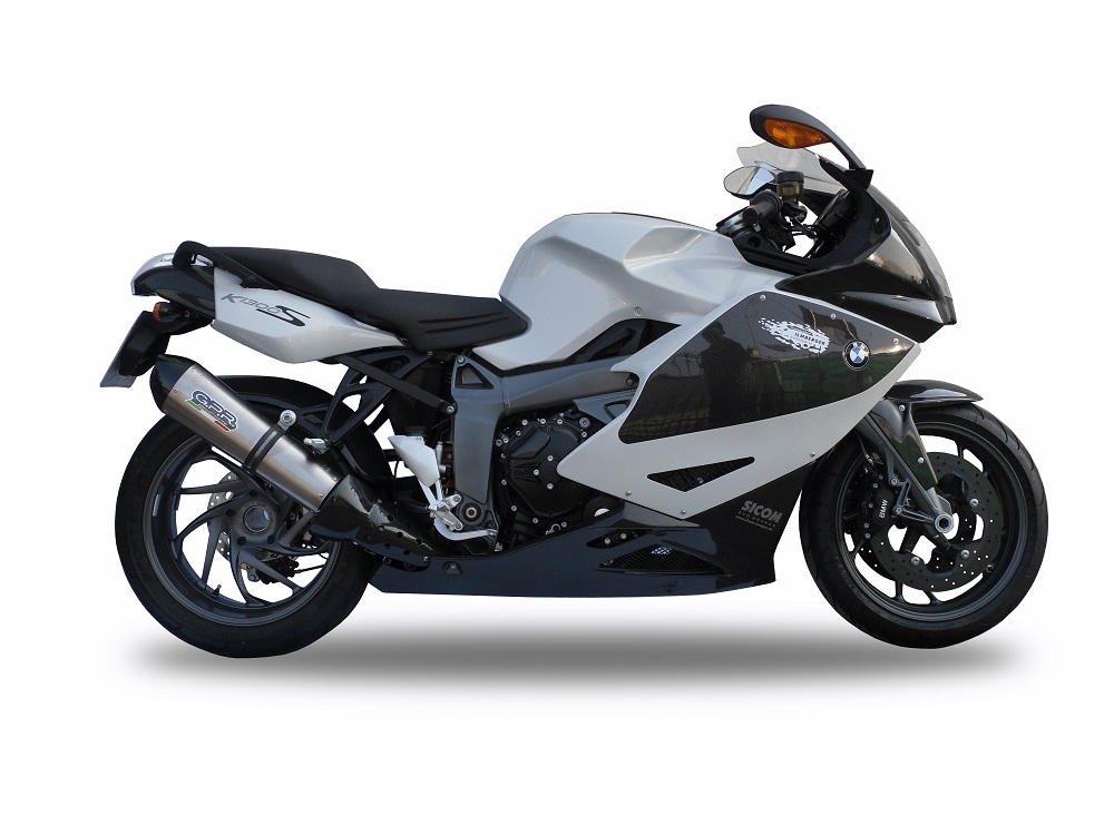 Escape compatível com Bmw K 1300 S -R 2009-2014, Gpe Ann. titanium, Escape legal, homologado, silenciador com db killer removível e tubo de ligação específico 