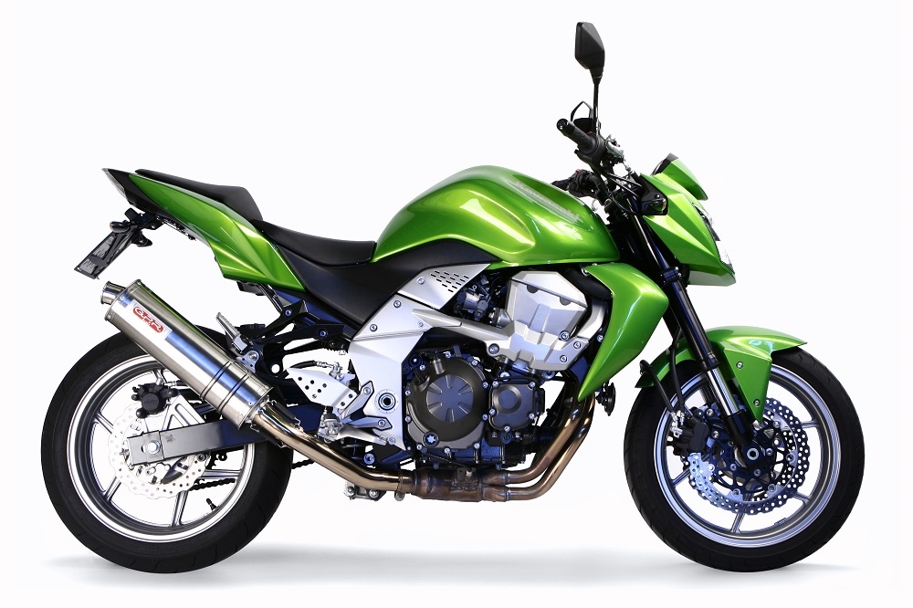 Escape compatível com Kawasaki Z 750 - R 2007-2014, Trioval, Escape legal, homologado, silenciador com db killer removível e tubo de ligação específico 