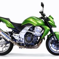 Escape compatível com Kawasaki Z 750 - R 2007-2014, Trioval, Escape legal, homologado, silenciador com db killer removível e tubo de ligação específico 