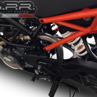 Escape compatível com Ktm Duke 125 2017-2020, Decatalizzatore, Sistema racing Sistema de tubo para eliminar o catalisador 