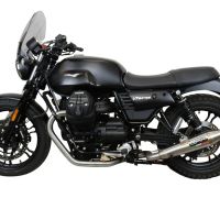 Escape compatível com Moto Guzzi V7 III Special-Stone-Carbon 2017-2018, Vintacone, Escape Racing, linha completa, fornecido com coletor específico, artigo sem homologação 