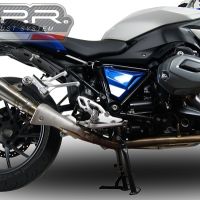 Escape compatível com Bmw R 1200 Rs Lc 2017-2019, Powercone Evo, Escape legal, homologado, silenciador com db killer removível e tubo de ligação específico 