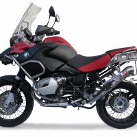 Escape compatível com Bmw R 1200 Gs -Adventure 2010-2012, Powercone Evo, Sistema homologado,legal, linha completa, incluindo db killer removível mais coletor 