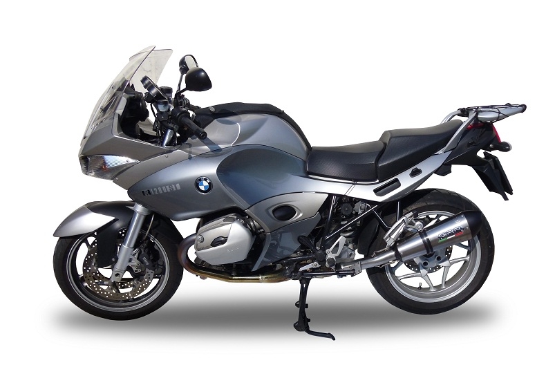 Escape compatível com Bmw R 1200 St -Rt 2003-2008, Gpe Ann. titanium, Escape legal, homologado, silenciador com db killer removível e tubo de ligação específico 