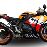 Escape compatível com Honda Cbr 1000 Rr 2014-2016, Furore Poppy, Escape legal, homologado, silenciador com db killer removível e tubo de ligação específico 