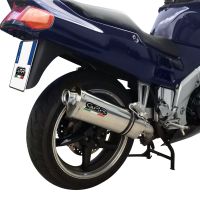 Escape compatível com Honda Vfr 750 F 1994-1997, Trioval, Escape legal, homologado, silenciador com db killer removível e tubo de ligação específico 