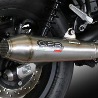 Escape compatível com Royal Enfield Classic 350 2021-2023, Ultracone, Sistema racing Silencioso com tubo de ligação 