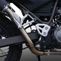 Escape compatível com Yamaha Xt 660 X-R 2004-2014, Gpe Ann. titanium, Par de silenciosos de escape homologadas, com db killer removível e tubos de ligação específicos 