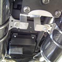 Escape compatível com Yamaha MT03 660 2006-2013, Gpe Ann. titanium, Par de terminais de exaustão aprovados, com db killer removível, catalisadores e tubo de conexão específico 