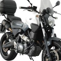 Escape compatível com Yamaha MT03 660 2006-2013, Furore Nero, Par de terminais de exaustão aprovados, com db killer removível, catalisadores e tubo de conexão específico 