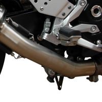 Escape compatível com Kawasaki Z 750 - S 2004-2006, Satinox , Escape legal, aprovado, com db killer removível, tubo de conexão e conversor catalítico 