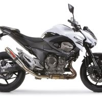 Escape compatível com Kawasaki Z 800 2009-2016, Deeptone Inox, Escape legal, homologado, silenciador com db killer removível e tubo de ligação específico 