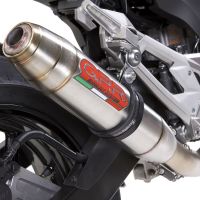 Escape compatível com Kawasaki Z 800 2009-2016, Deeptone Inox, Escape legal, homologado, silenciador com db killer removível e tubo de ligação específico 