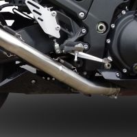 Escape compatível com Kawasaki Zzr 1400 2017-2022, GP Evo4 Titanium, Par de silenciosos de escape homologadas, com db killer removível e tubos de ligação específicos 