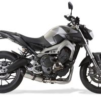 Escape compatível com Yamaha Mt-09 2017-2020, GP Evo4 Titanium, Sistema homologado com catalisador linha completa, silencioso mais coletor 