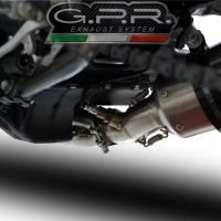 Escape compatível com Yamaha XSR900 2016-2021, GP Evo4 Poppy, Sistema homologado com catalisador linha completa, silencioso mais coletor 