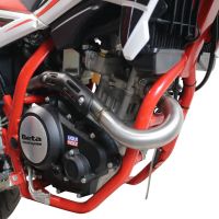 Escape compatível com Beta RR 125 4T Motard 2019-2020, Decatalizzatore, Sistema racing Linha completa, silencioso mais coletor 