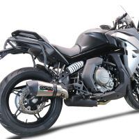 Escape compatível com Cf Moto 650 Gt 2022-2024, GP Evo4 Titanium, Escape legal, homologado, silenciador com db killer removível e tubo de ligação específico 