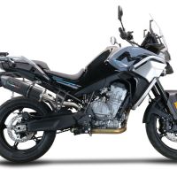 Escape compatível com Cf Moto 800 Mt Sport 2022-2024, Furore Evo4 Poppy, Escape legal, homologado, silenciador com db killer removível e tubo de ligação específico 