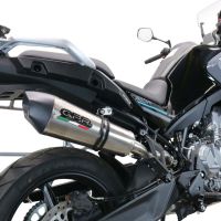 Escape compatível com Cf Moto 800 Mt Touring 2022-2024, GP Evo4 Titanium, Escape legal, homologado, silenciador com db killer removível e tubo de ligação específico 